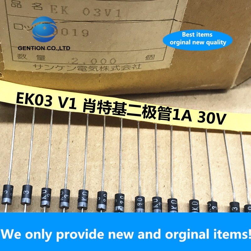 100% ǰ  EK03V1 ƮŰ ̿ Ϻ  1A 30V ƮƮ ÷ EK03  Ʈ DO-41 SB030, 20 